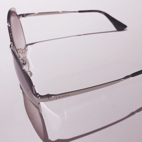 Prada round sunglasses SPR 54S purple/silver - Picture 5 of 7